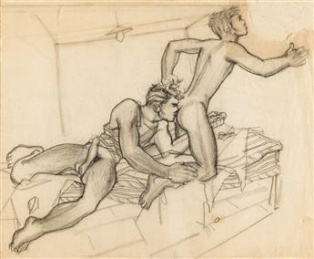 AVEL DE KNIGHT (1923-1995) Four Drawings.